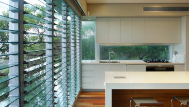 Louvre Shutters Provide Excellent Air Ventilation and Protection